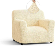 Load image into Gallery viewer, Chair Cover - Soft Polyester Fabric Slipcover - Form Fit Stretch Stylish Armchair Slipcover
