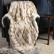 Load image into Gallery viewer, Luxury Faux Fur Throw Blanket