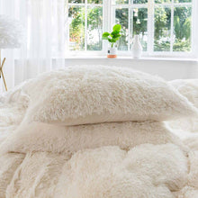 Load image into Gallery viewer, Luxury Plush Shaggy Duvet Cover Set