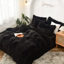 Load image into Gallery viewer, Luxury Plush Shaggy Duvet Cover Set