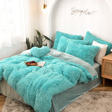 Load image into Gallery viewer, Luxury Plush Shaggy Duvet Cover Set