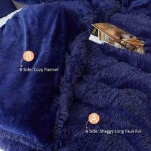 Load image into Gallery viewer, Luxury Plush Shaggy Duvet Cover Set