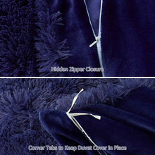 Load image into Gallery viewer, Luxury Plush Shaggy Duvet Cover Set