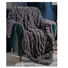 Load image into Gallery viewer, Luxury Faux Fur Throw Blanket