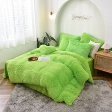 Load image into Gallery viewer, Luxury Plush Shaggy Duvet Cover Set