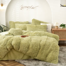 Load image into Gallery viewer, Luxury Plush Shaggy Duvet Cover Set