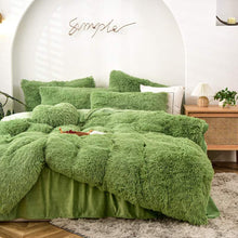 Load image into Gallery viewer, Luxury Plush Shaggy Duvet Cover Set