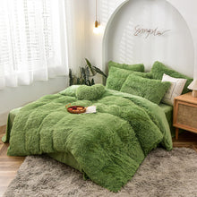Load image into Gallery viewer, Luxury Plush Shaggy Duvet Cover Set