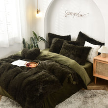 Load image into Gallery viewer, Luxury Plush Shaggy Duvet Cover Set
