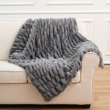 Load image into Gallery viewer, Luxury Faux Fur Throw Blanket