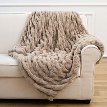 Load image into Gallery viewer, Luxury Faux Fur Throw Blanket