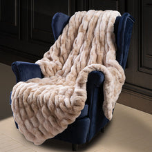Load image into Gallery viewer, Luxury Faux Fur Throw Blanket
