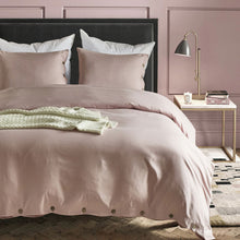 Load image into Gallery viewer, Linen Duvet Cover Set , Coconut Button Closure