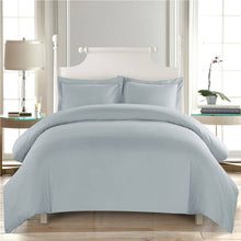 Load image into Gallery viewer, Minimalism Duvet Cover Set , Solid Color Bedding Set