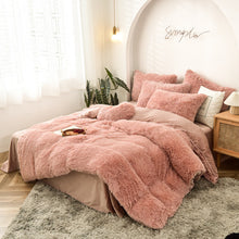 Load image into Gallery viewer, Luxury Plush Shaggy Duvet Cover Set