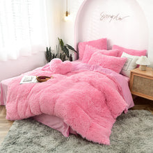 Load image into Gallery viewer, Luxury Plush Shaggy Duvet Cover Set