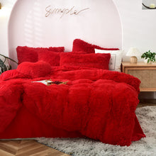 Load image into Gallery viewer, Luxury Plush Shaggy Duvet Cover Set