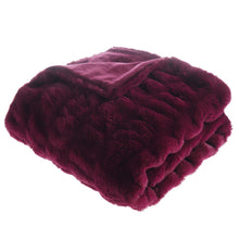 Load image into Gallery viewer, Luxury Faux Fur Throw Blanket