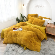 Load image into Gallery viewer, Luxury Plush Shaggy Duvet Cover Set
