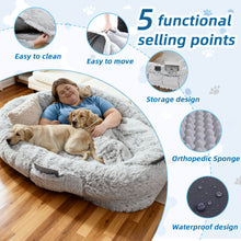 Load image into Gallery viewer, Extra Large Dog Beds for Big Dogs Human Dog Bed
