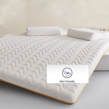 Load image into Gallery viewer, Cotton Mattress Pad, Machine Washable Mattress Protector Cover, Soft Cotton Top Cooling Mattress Topper ﻿ ﻿
