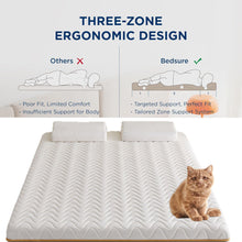 Load image into Gallery viewer, Cotton Mattress Pad, Machine Washable Mattress Protector Cover, Soft Cotton Top Cooling Mattress Topper ﻿ ﻿
