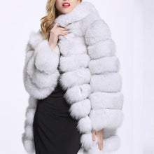 Load image into Gallery viewer, Women&#39;s Faux Fur Coat, Fluffy Shaggy Jacket
