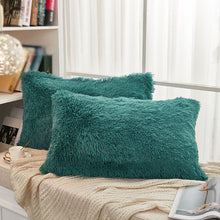 Load image into Gallery viewer, 2PCS Plush Shaggy Ultra Soft Pillow Cover
