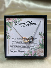 Load image into Gallery viewer, To My Mom Gifts,Granddaughter Necklace, Granddaughter Gifts, To My Granddaughter,Necklace for women ,Thank you necklace
