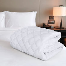 Load image into Gallery viewer, Quilted Fitted Mattress Pad , Elastic Fitted Mattress Protector
