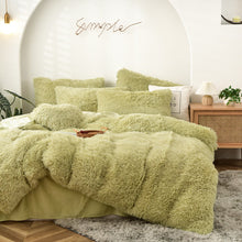 Load image into Gallery viewer, Luxury Plush Shaggy Duvet Cover Set

