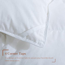 Load image into Gallery viewer, Cotton Quilted White Feather Comforter Filled with Feather &amp; Down ,Luxurious Hotel Bedding Comforter , All Season Down Duvet Insert

